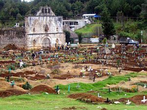 Cementerio de Chamula.