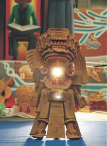 Museo Arqueológico.- Pieza de la Cultura Huasteca.