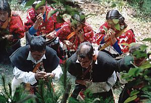 Entre los tzotziles, las almas se vuelven seres divinos, mensajeros de los Dioses y cuando se les ofrenda en sus tumbas se les pide que intercedan por los vivos.