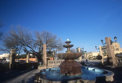 Fuente en el centro histórico. 