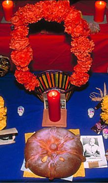 Ofrenda de Día de Muertos.