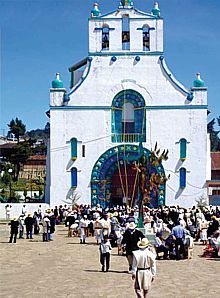 Templo de San Juan Bautista. Chamula.