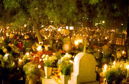 Cementerio San Andrés Mixquic.