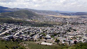 Vista de Pachuca. Estado de Hidalgo.