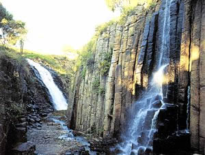 Prismas Basálticos. Estado de Hidalgo.