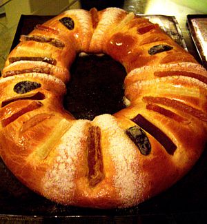 Rosca de reyes.