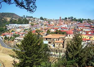 Panorámica de Tlalpujahua.