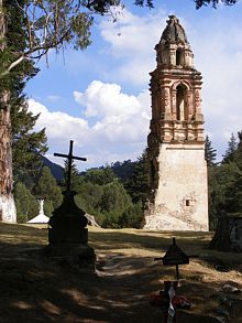 Restos de la antigua Parroquia del Carmen sepultada durante la inundación de 1937.