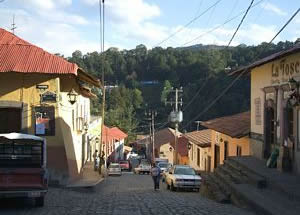 Calles empedradas de Tlalpujahua.