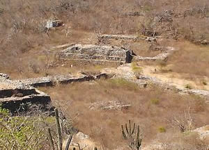 Zona arqueológica de Guiengola.