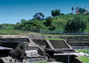 Cacaxtla. Sitio arqueológico