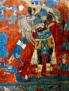 Mural del "Hombre Águila".