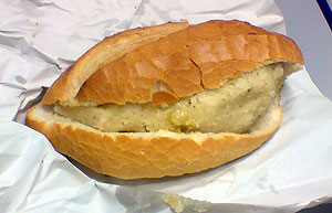 Torta Guajolota. Tortas mexicanas.