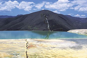 Ojo de agua. Hierve el Agua.