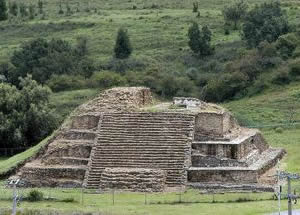 Pirámide de Cacaxtla.