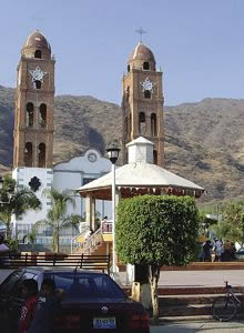 Iglesia de la Asunción en Mezcala.