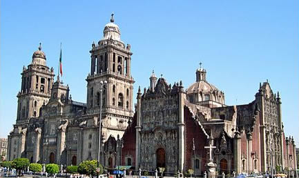 Catedral Metropolitana. Centro Histórico, ciudad de México.