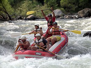 Rafting. Turismo Alternativo.