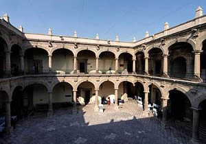 Interior del Palacio de la Inquisición.