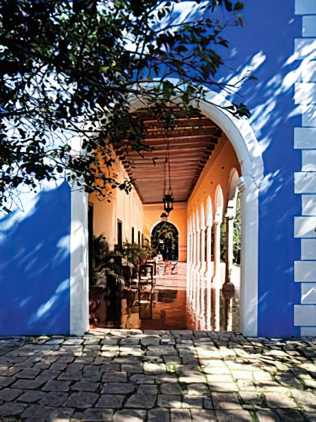Hacienda Santa Rosa.- Arquitectura.