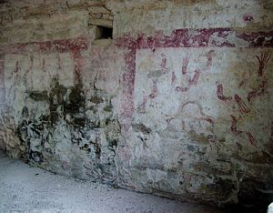 Mural de Xel-Há. Los mayas de Quintana Roo.