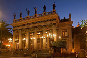 Teatro Juárez, Guanajuato.