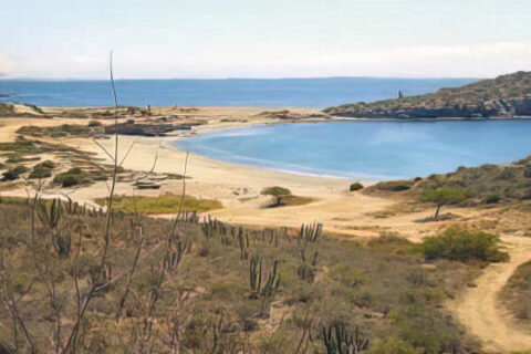 Playa Piedras Pintas. San Carlos, Sonora.