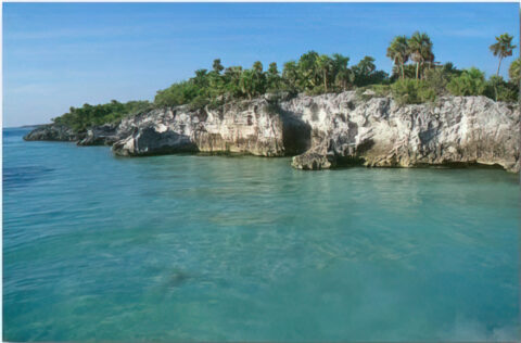Isla Contoy. Islas en Quintana Roo.