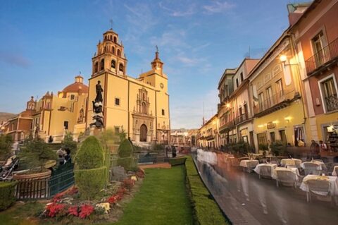 Catedral de Guanajuato.