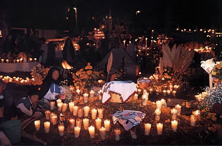 Noche de Muertos en Michoacán.