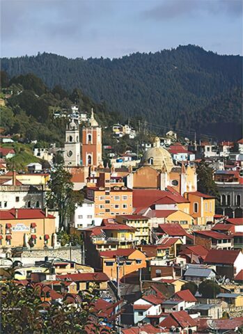 Panorámica Real del Monte.