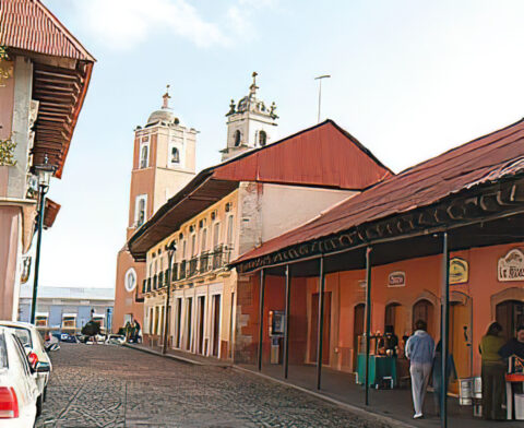 Calle del centro Real del Monte