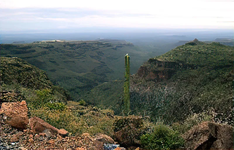 Cañón de Santa Teresa.