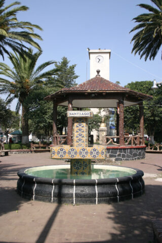Plaza de Armas. Santiago Tulantepec
