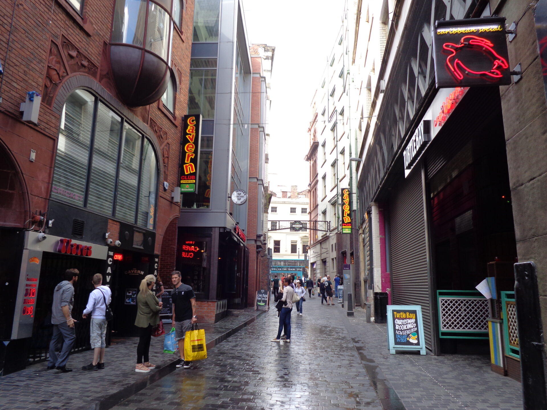 Mathew Street, de los atractivos turísticos relacionados con "The Beatles"